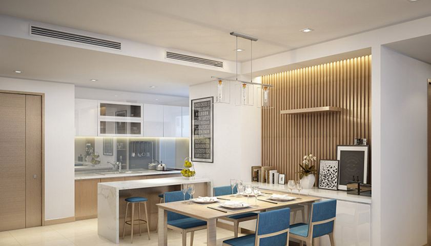 Lắp đặt Điều hòa giấu trần Inverter 4 ngựa cho không gian có diện tích rộng