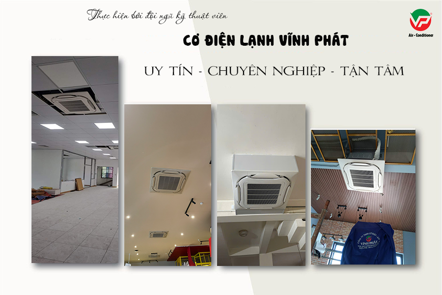 Máy lạnh âm trần cassette DAIKIN Inverter và Non-Inverter thông tin cần biết