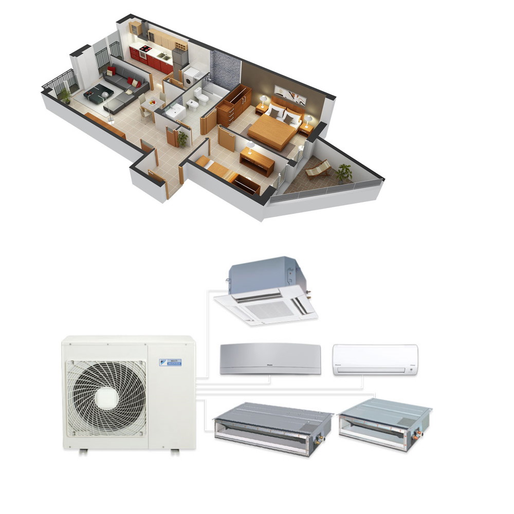 Chung cư, căn hộ nơi phù hợp lắp đặt Máy lạnh MULTI mà bạn không nên bỏ qua