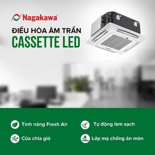 Mua ngay Máy lạnh âm trần Nagakawa 5.5HP NT-C50R1T20 với giá cực sốc tại Vĩnh Phát