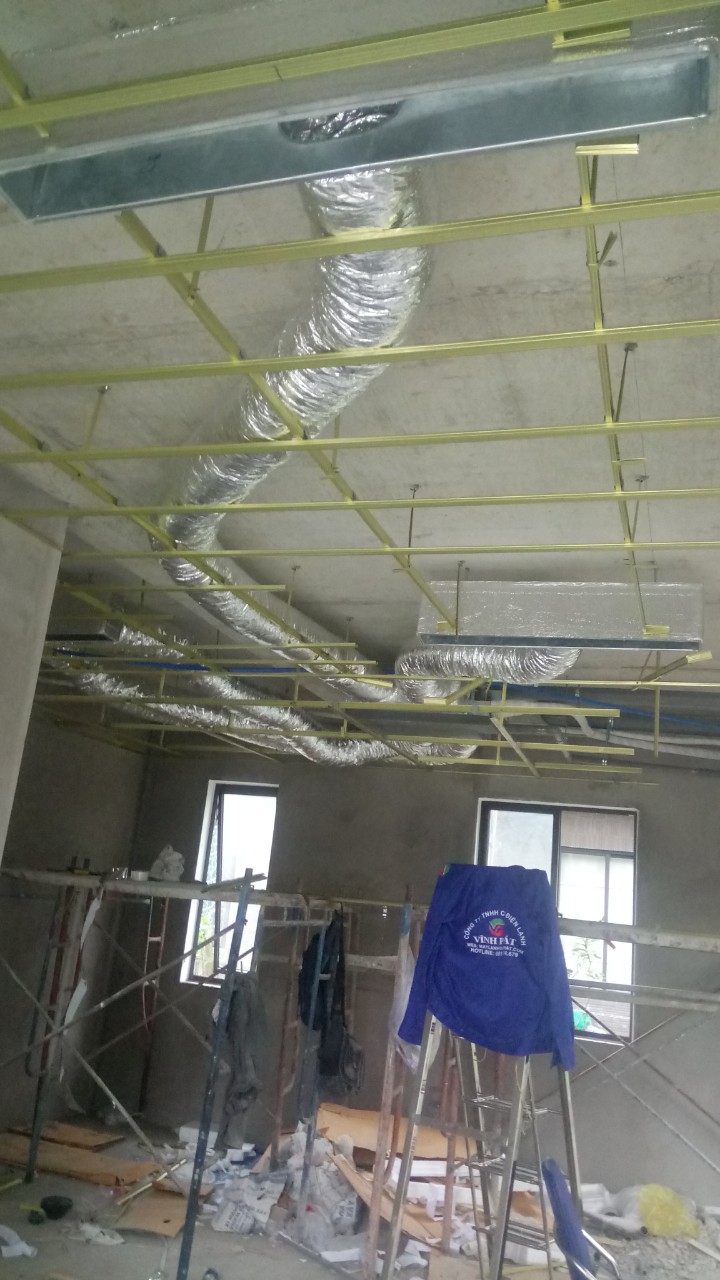 Nên lắp máy lạnh giấu trần nối gió 24000BTU cho những không gian rộng từ 30-40m2