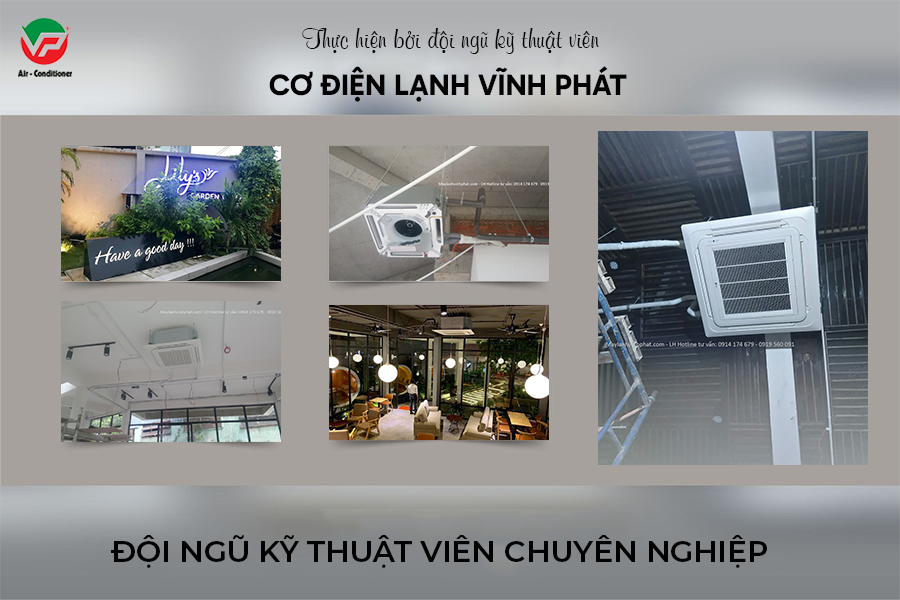 Tư vấn – lắp đặt Điều hòa âm trần giá rẻ cho không gian yêu cầu thẩm mỹ nhanh và đẹp