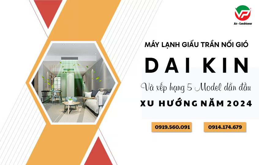 Phân phối Điều hòa giấu trần nối ống gió DAIKIN 2HP chính hãng 100% cho công trình BAR