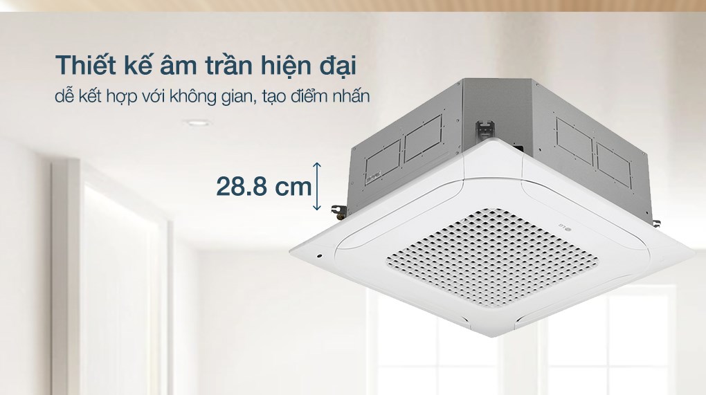 Có nên chọn thi công Điều hòa âm trần LG ZTNQ36GNLA0 Inverter cho không gian?