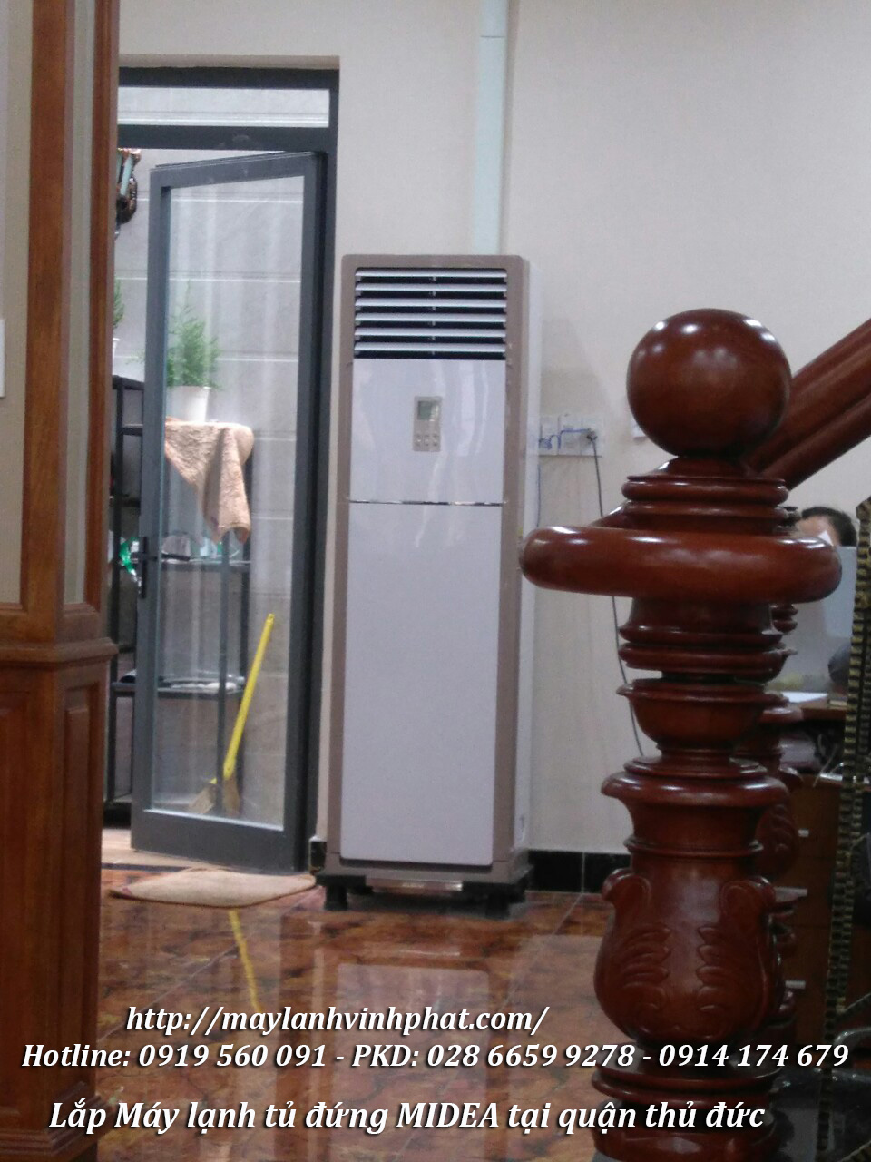 Chuyên cung cấp Điều hòa tủ đứng MIDEA công suất 3HP & 5.5HP giá rẻ cạnh trân