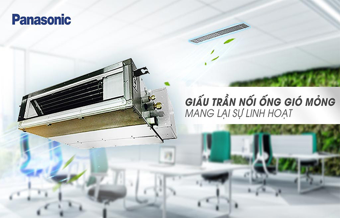 Máy lạnh giấu trần PANASONIC – Giải pháp làm mát hiện đại, sang chảnh cho mọi không gian