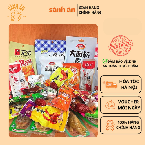 Snack nội địa Trung – Làn sóng ăn vặt đổ bộ Việt Nam