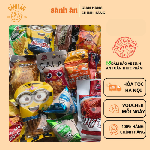 Snack nội địa Trung – Làn sóng ăn vặt đổ bộ Việt Nam