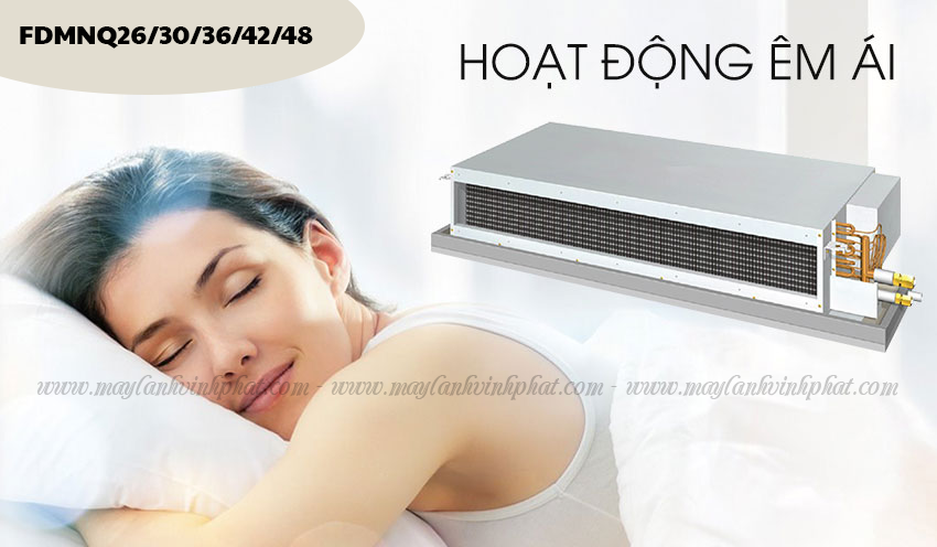 Máy lạnh giấu trần nối ống gió DAIKIN 9.000Btu/h – Thích hợp cho Phòng ngủ biệt thự