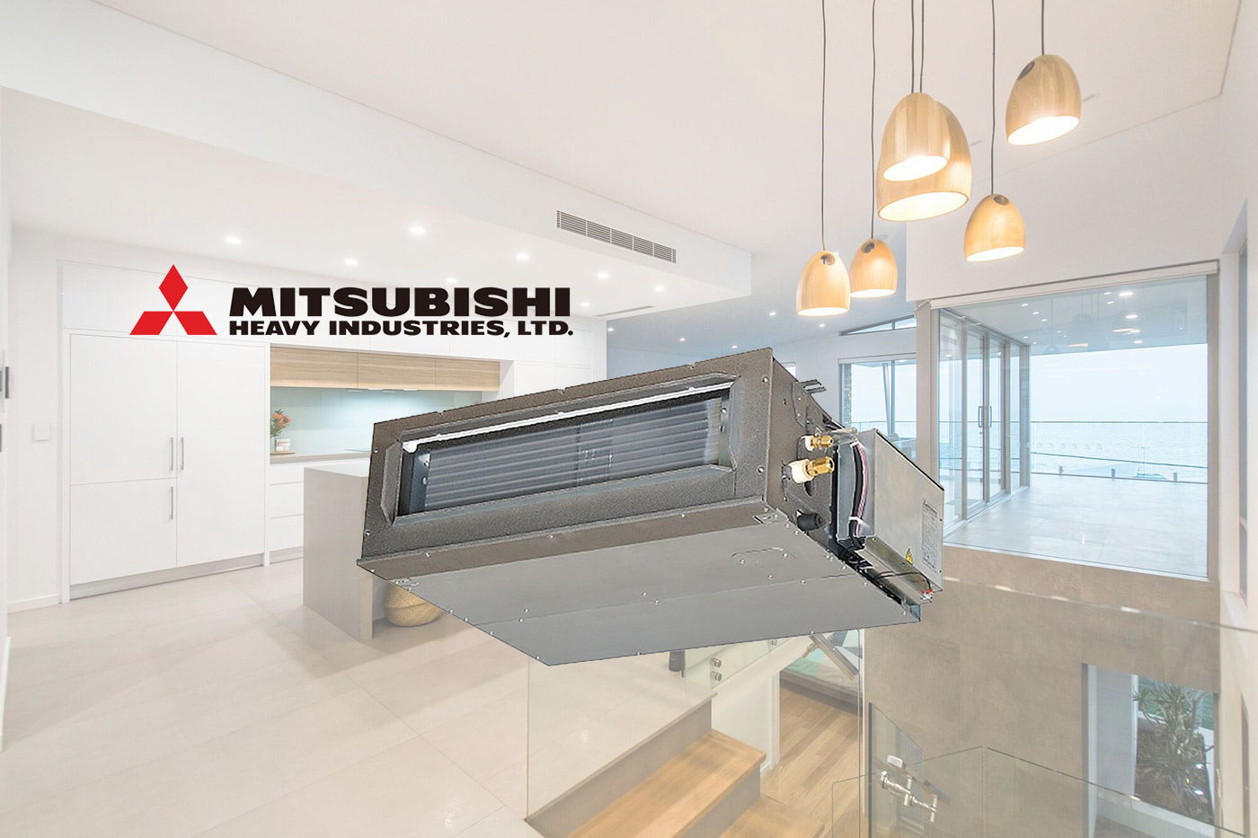 Máy lạnh giấu trần nối ống gió MITSUBISHI HEAVY công suất 1.5HP, 2HP, 2.5HP