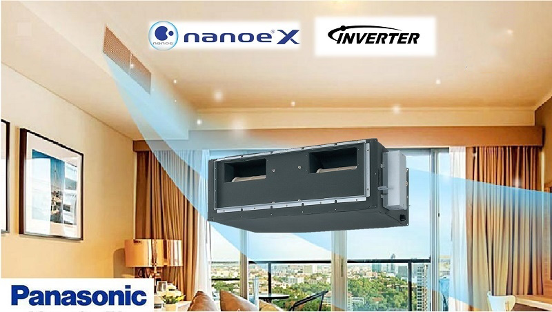 Giải pháp làm mát mạnh mẽ và tiết kiệm điện với Máy lạnh giấu trần PANASONIC Inverter