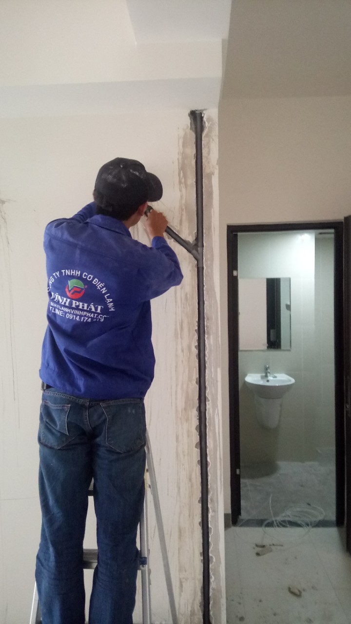 Những điều cần biết khi lắp đặt ống đồng máy lạnh âm tường