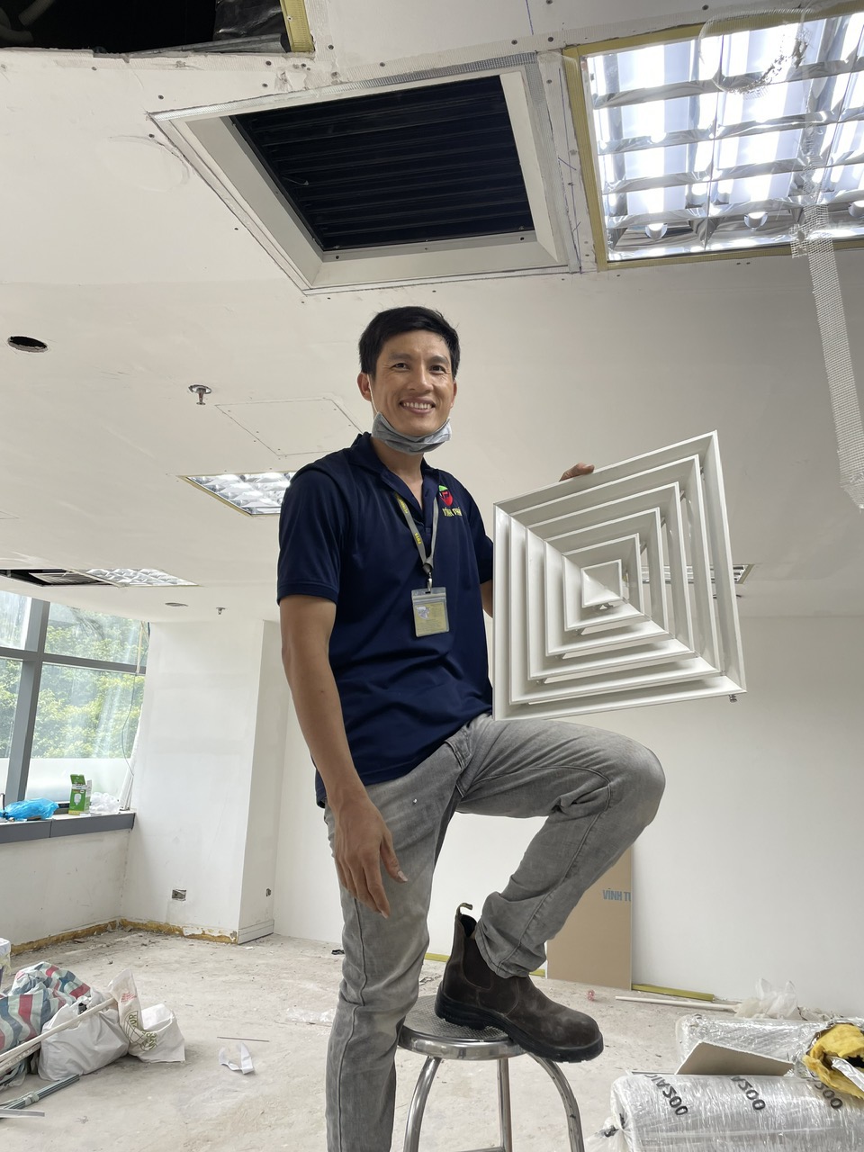 Thầu lắp đặt Điều hòa nối ống gió MITSUBISHI HEAVY, một thương hiệu uy tín