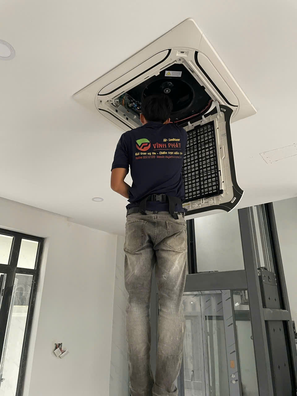 Đại lý thi công Điều hòa giấu trần/âm trần nối ống gió chính hãng cho mọi không gian