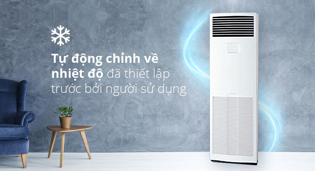 Máy lạnh tủ đứng DAIKIN xuất xứ Nhật Bản gọn nhẹ tối giản, mà sắc trang nhã