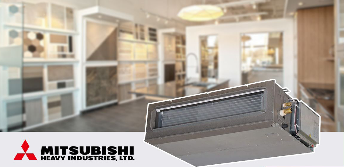 Điều hòa giấu trần nối ống gió MITSUBISHI HEAVY công nghệ Inverter/Thầu lắp đặt uy tín tại quận 8