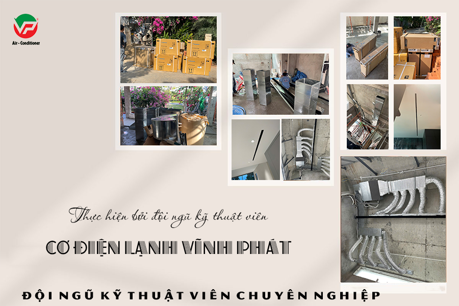 Tiết kiệm điện năng tiêu thụ trên Máy lạnh giấu trần nối gió/Đơn vị Lắp đặt uy tín quận gò vấp