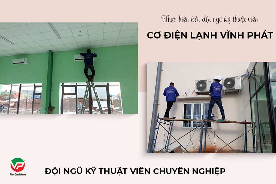 Lắp Máy lạnh treo tường cho diện tích diện tích 40m2/Cần lưu ý những gì?