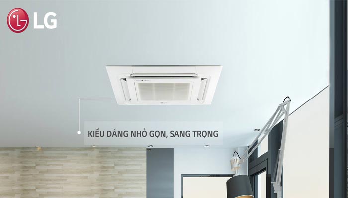 Lắp Điều hòa âm trần LG Inverter 4 hướng/Thiết kế âm trần hiện đại – Tối ưu không gian
