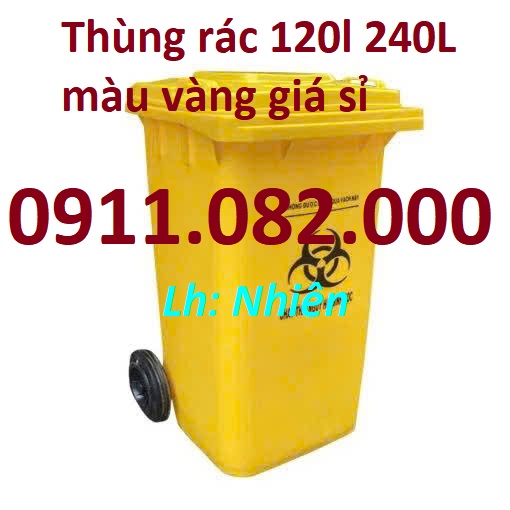 Chuyên bán thùng rác giá rẻ- thùng rác 660 lít giá rẻ tại an giang-lh 0911082000