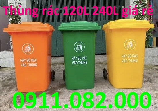Chuyên bán thùng rác giá rẻ- thùng rác 660 lít giá rẻ tại an giang-lh 0911082000