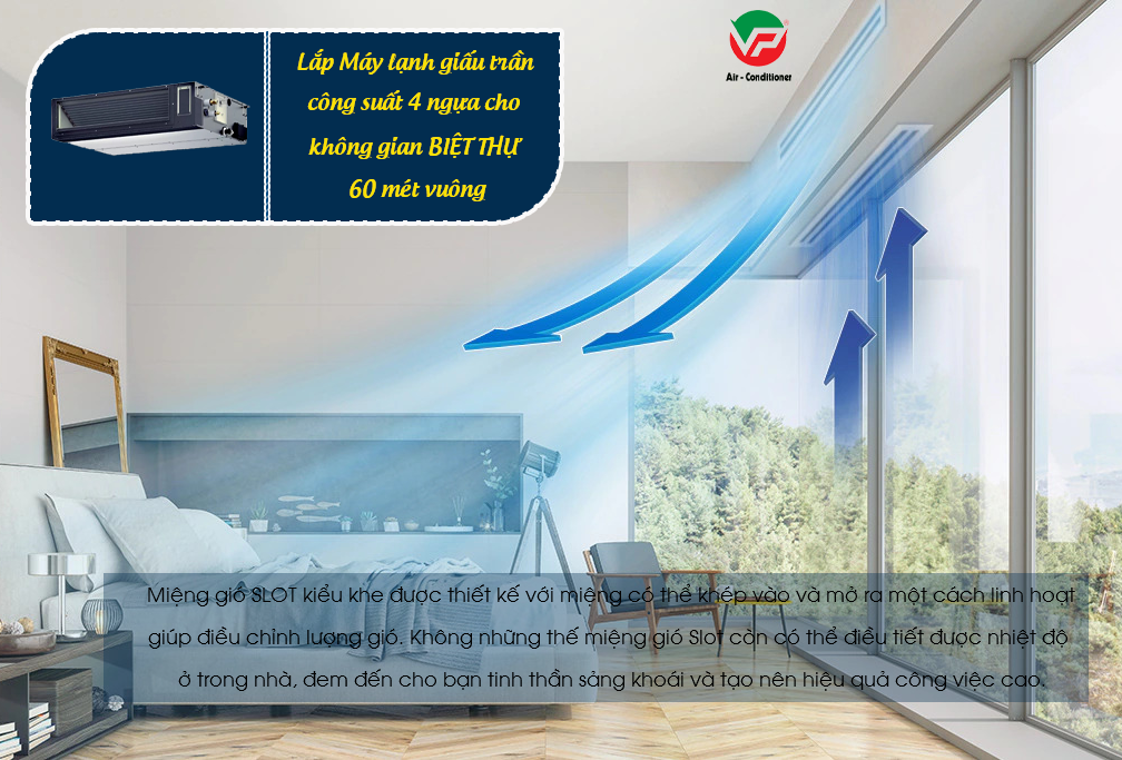 Địa chỉ nào cung cấp, lắp đặt Điều hòa giấu trần 4.0HP chính hãng, giá tốt nhất Thủ Đức