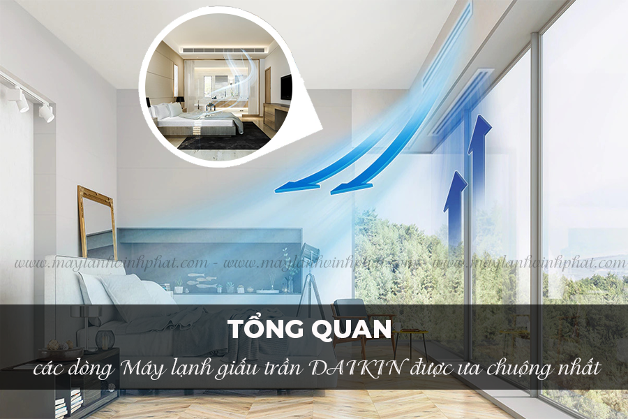 Bán lẻ giá sỉ & Thi công Máy lạnh giấu trần DAIKIN 2 ngựa thiết kế hoàn hảo tinh tế