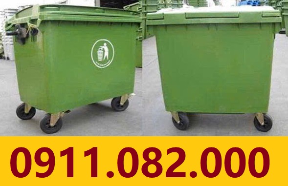 Nơi sỉ thùng rác nhựa giá rẻ tại cần thơ- thùng rác 120L 240L- lh 0911082000