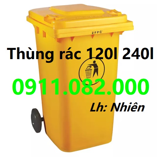 Mua thùng rác 240l giá rẻ tại long an- thùng rác giá sỉ hàng đủ tiêu chuẩn-lh 0911082000