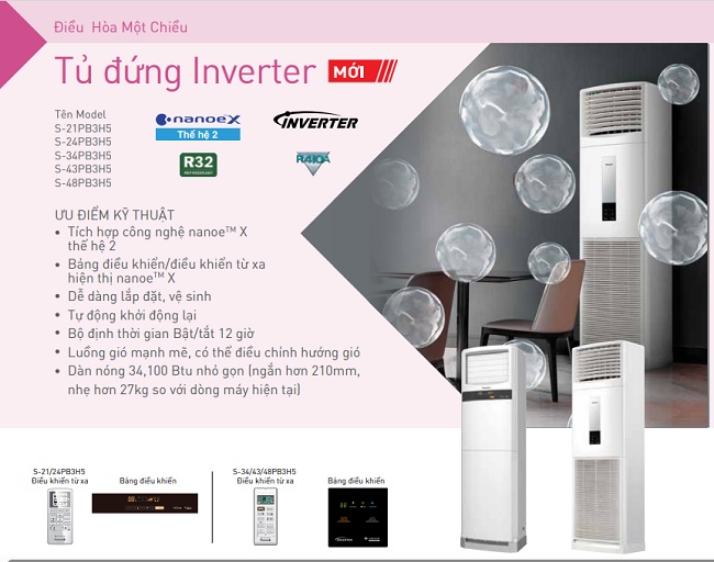 Lắp Máy Lạnh Tủ Đứng Panasonic Cho Nhà Hàng