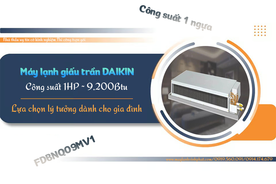 Nhận thiết kế bản vẽ Autocard Máy lạnh giấu trần DAIKIN 1.0 ngựa (1.0HP) hoàn toàn miễn phí