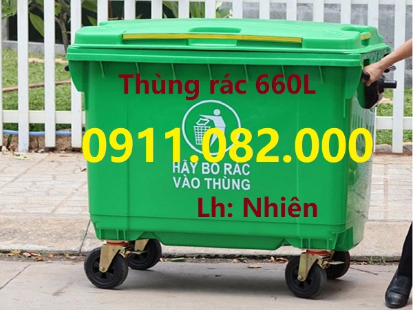 Nơi cung cấp thùng rác giá rẻ- thùng rác 120l 240l giải pháp bảo vệ môi trường- lh 0911082000