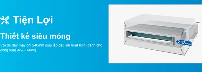 Máy Lạnh Giấu Trần AQUA Cho Trung Tâm Hội Nghị