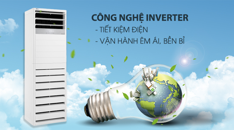 TOP điều hòa chính hãng Máy lạnh tủ đứng LG tiết kiệm điện Inverter tốt nhất – kèm nhiều chế độ ưu đãi