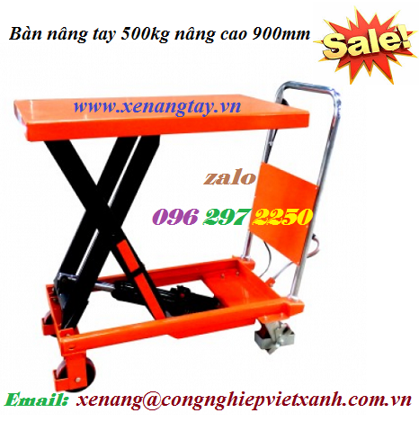 Xe nâng mặt bàn cho kho phân phối VX