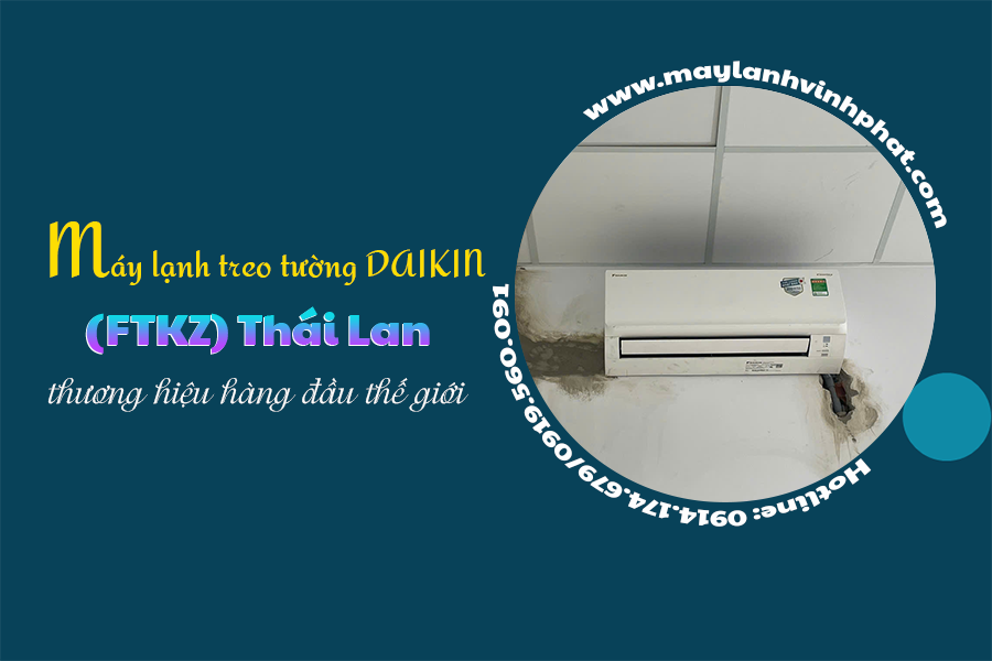 Ưu đãi khi mua Máy lạnh treo tường DAIKIN FTKZ tốt nhất thị trường miền nam