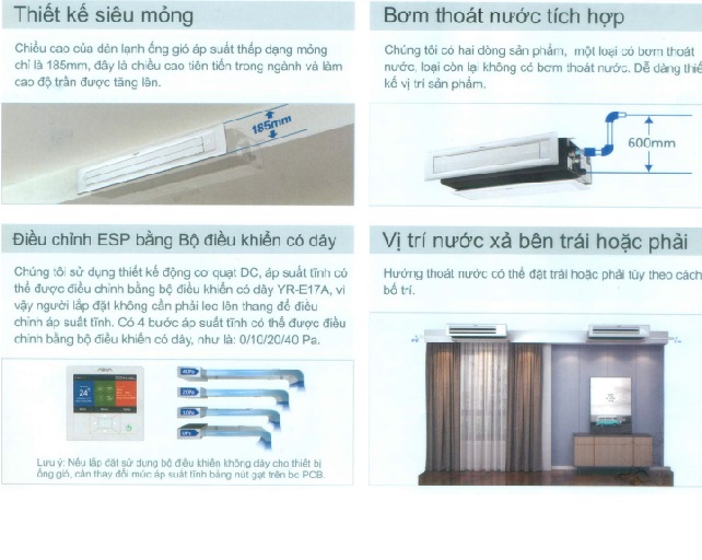 Lắp Máy Lạnh Giấu Trần Aqua Cho Văn Phòng