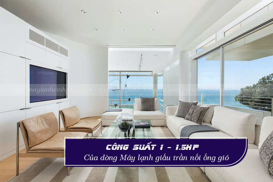 Cung cấp Điều hòa giấu trần có công suất 1HP-1.5HP giao hàng miễn phí nội thành tại TP.HCM