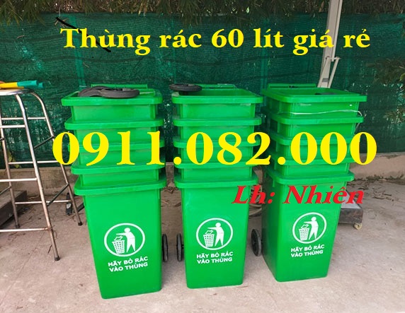 Cung Cấp Thùng Rác Nhựa Toàn Quốc Thùng Rác 120l – 240l – 660l Giá Tốt- lh 0911082000