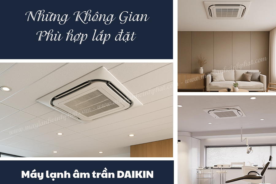 Mua Máy lạnh âm trần DAIKIN cho Nhà phố nhận ngay khuyến mãi cực khủng