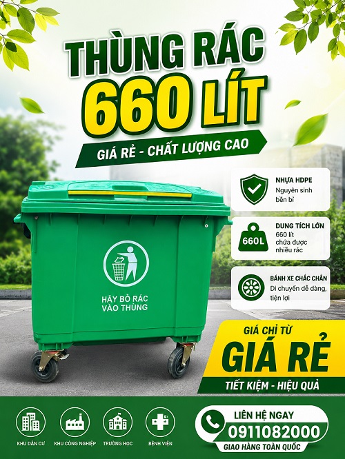 Chuyên bỏ sỉ lẻ thùng rác 120l 240L giá rẻ tại Cần thơ- hàng chất lượng đạt tiêu chuẩn- lh 0911082000