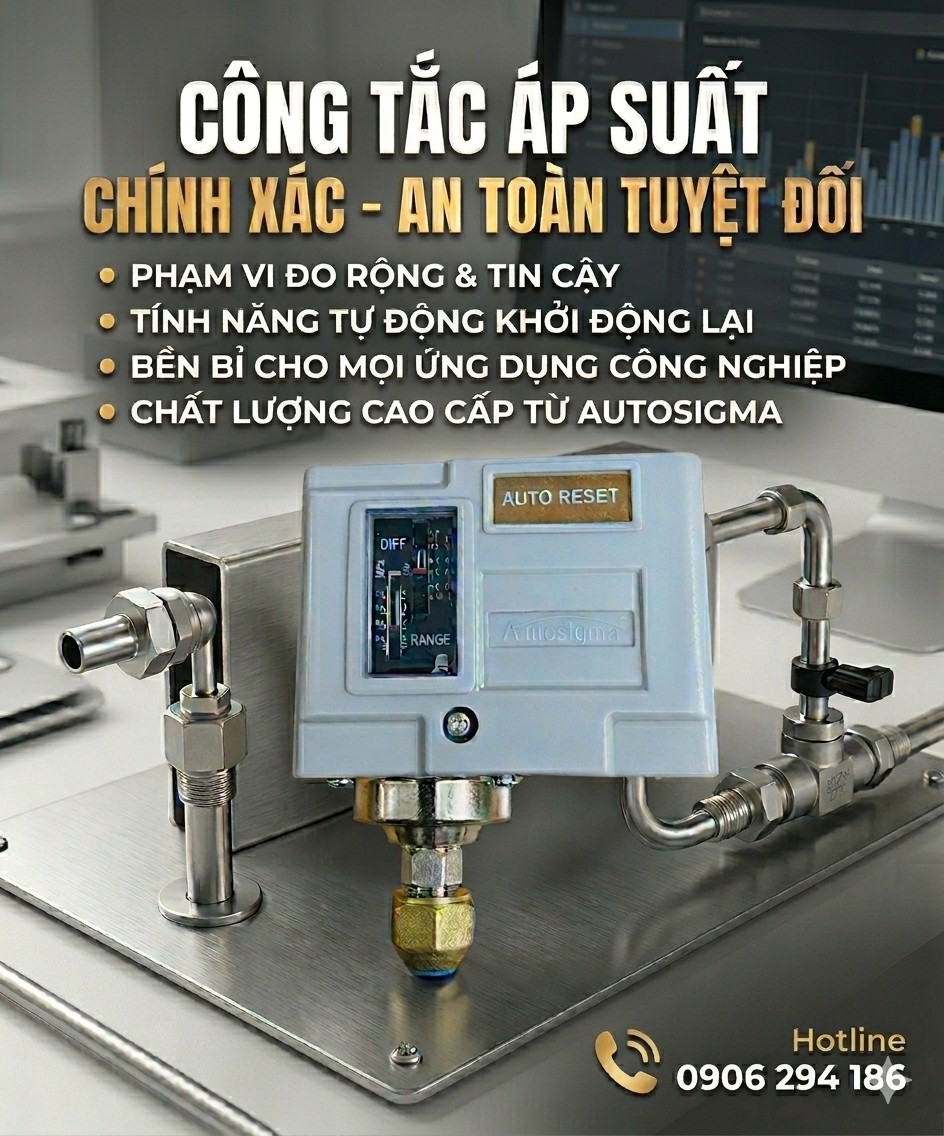 Công tắc áp suất Autosigma HS210 có gì nổi bật?