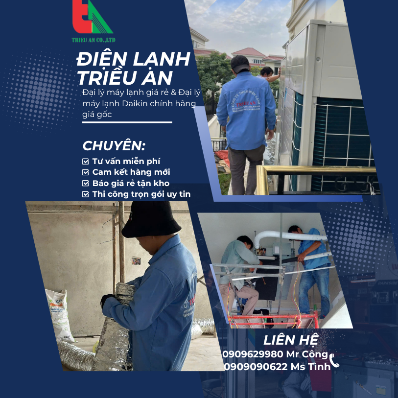 Lắp Đặt Máy Lạnh Treo Tường Daikin Giá Tốt – Thi Công Nhanh Trong Ngày