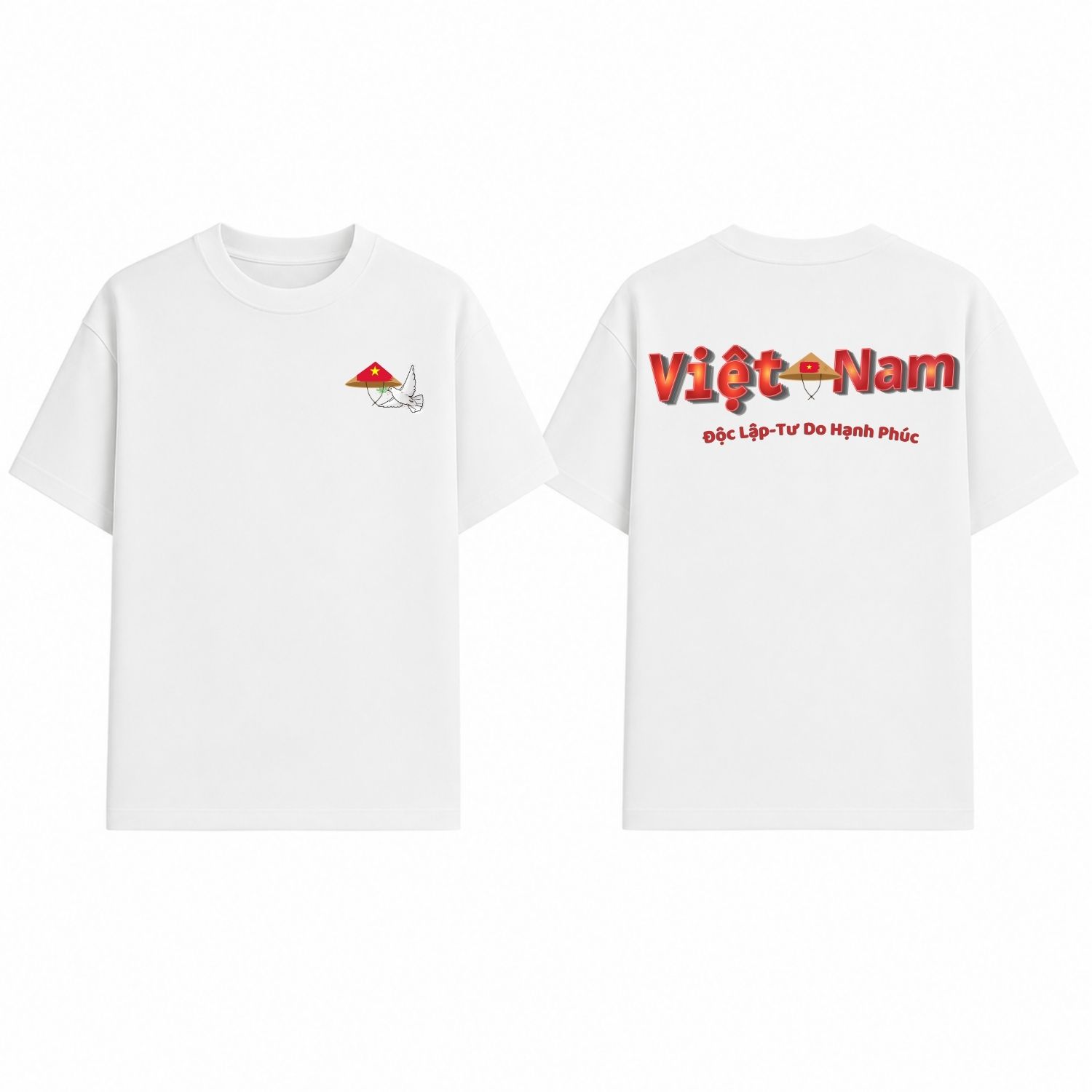 Áo thun Việt Nam in Dinh Độc Lập thiết kế unisex
