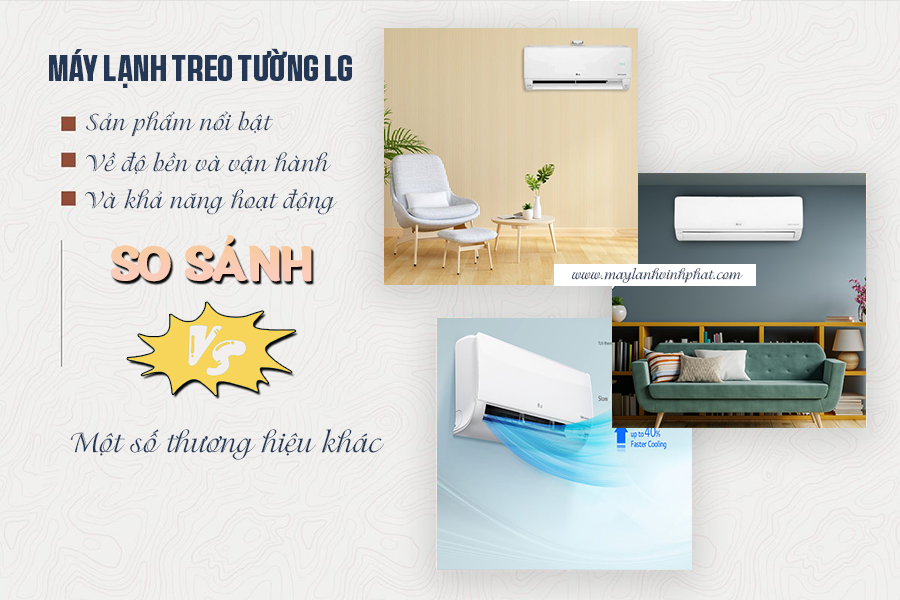 Điều hòa treo tường LG: Những sản phẩm nổi bật/Về độ bền và khả năng hoạt động