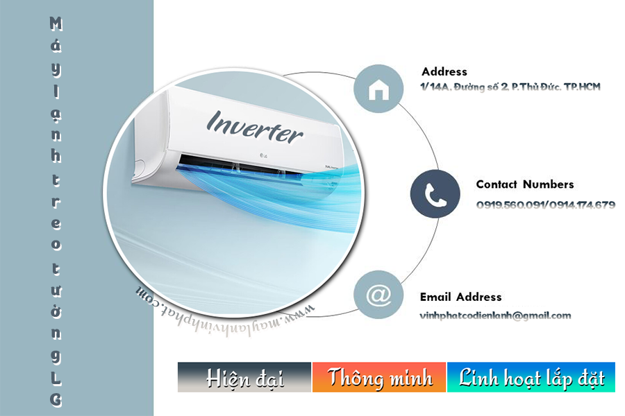 Chuyên cung cấp và lắp Máy lạnh treo tường LG phân khúc tầm trung rẻ nhất cho TP HCM