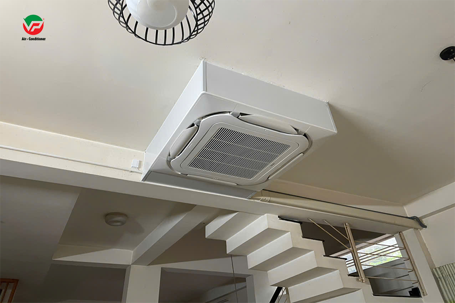 Lắp đặt chuyên nghiệp Máy lạnh âm trần DAIKIN làm lạnh mạnh mẽ nguyên thùng linh phụ kiện chính hãng
