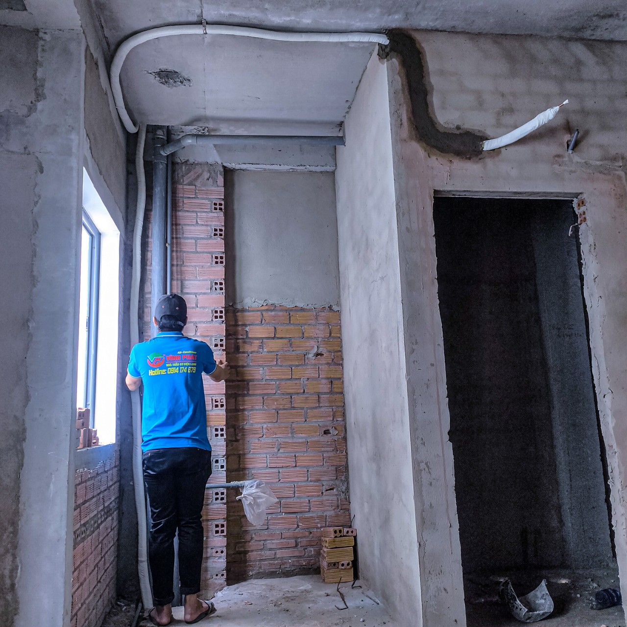 Cung cấp dịch vụ thi công ống đồng, thi công ống gió máy lạnh