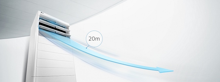 Lắp Đặt Máy Lạnh Tủ Đứng LG Cho Phòng Lớn