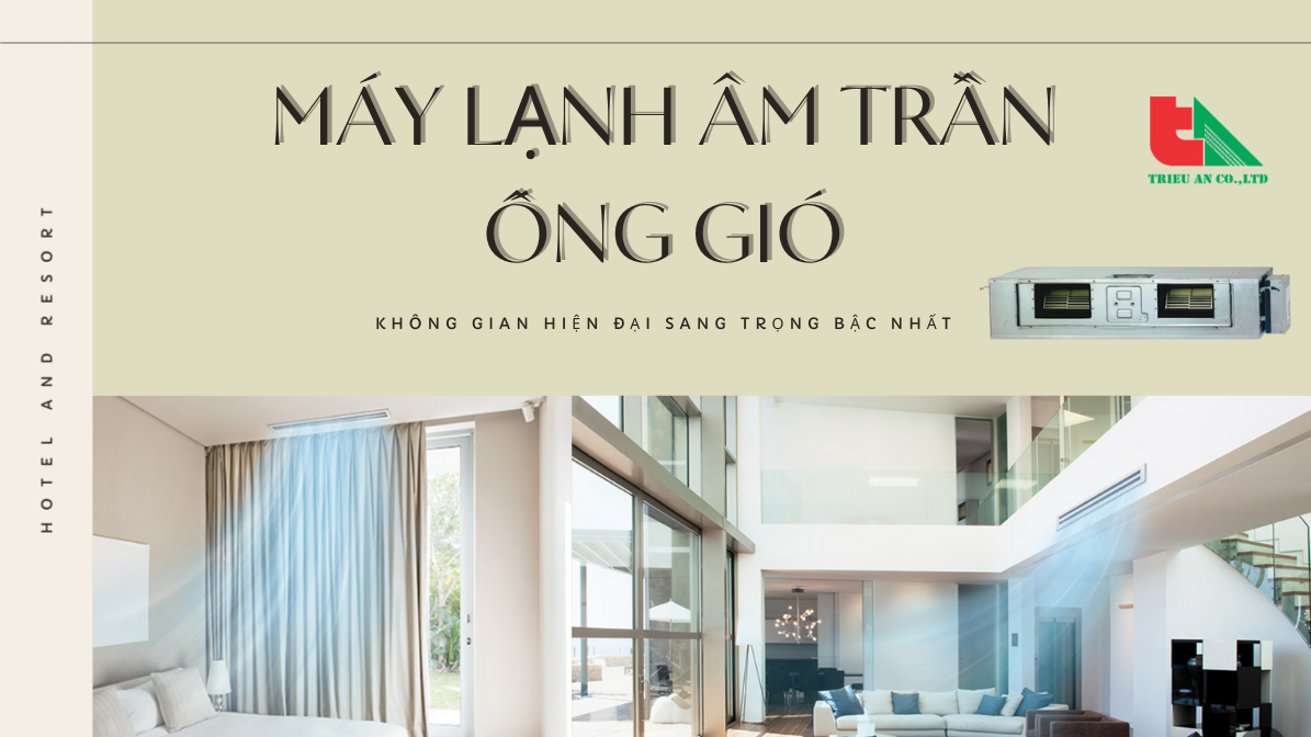 Lắp Đặt Máy Lạnh Giấu Trần Ống Gió Đảm Bảo Tính Thẩm Mỹ